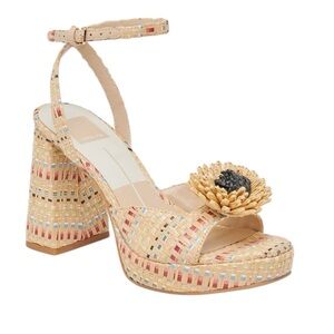 NWT DOLCE VITA‎ PAULOS PLATFORM SANDALS WOMENS SIZE 9.5